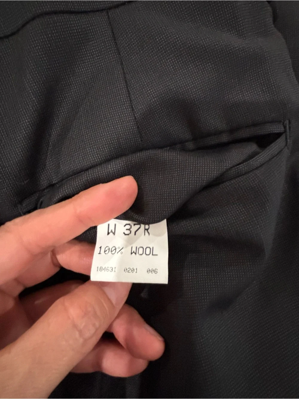 Jos. A. Bank Charcoal Two-Button Men's Suit Jacket